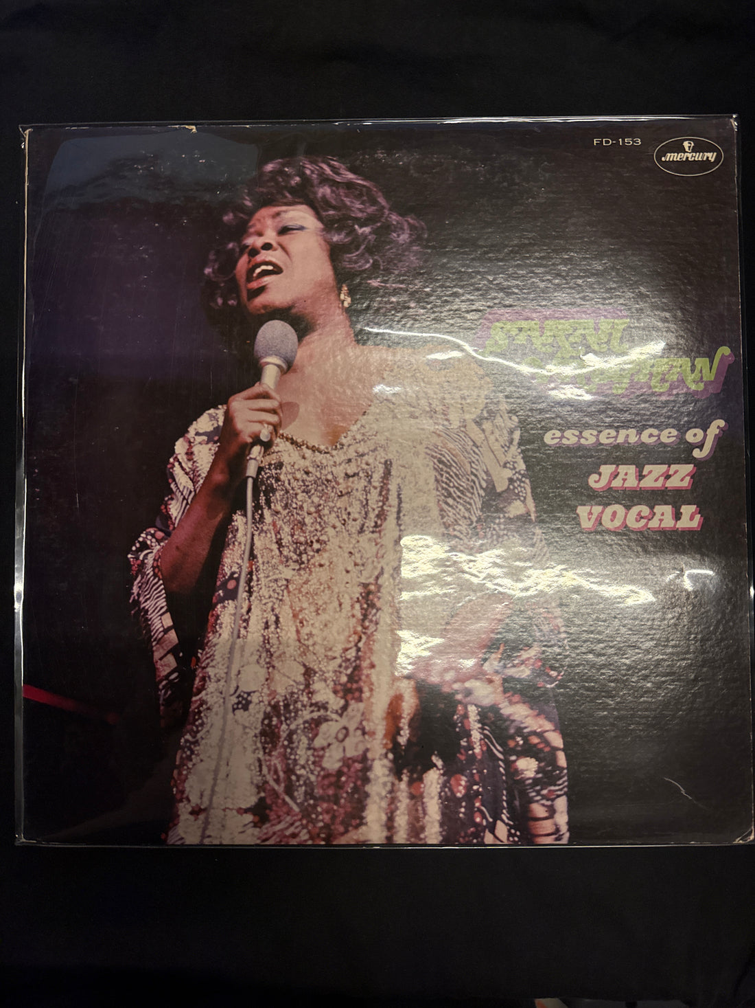 แผ่นเสียง Sarah Vaughan - Essence of Jazz Vocal Vinyl VG+
