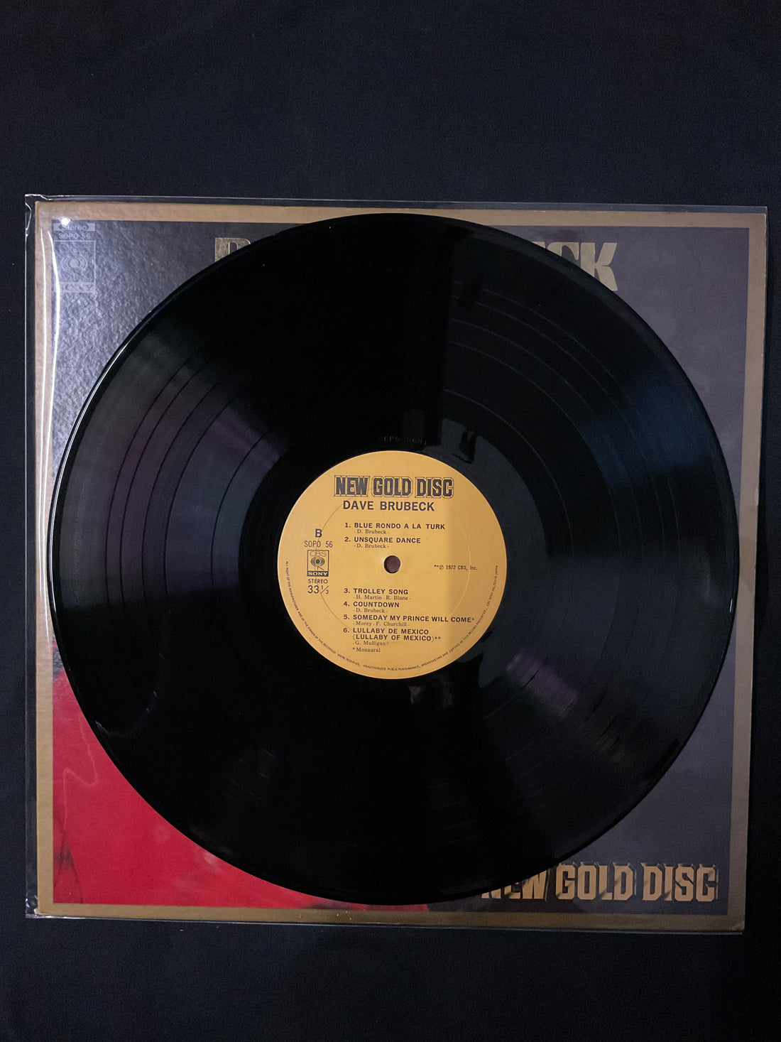 Dave Brubeck - New Gold Disc Vinyl VG+