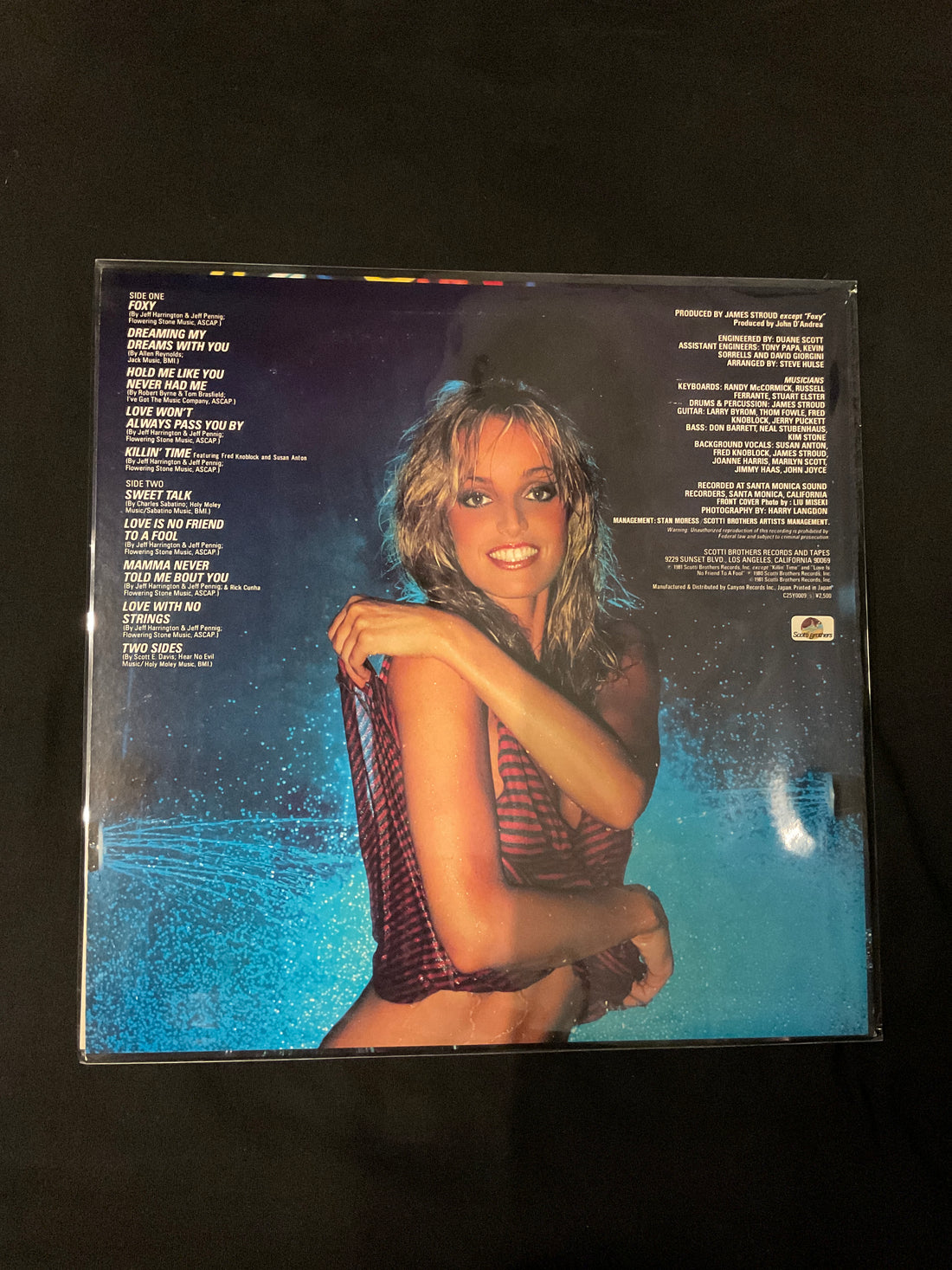 แผ่นเสียง Susan Anton - Foxy Vinyl VG+