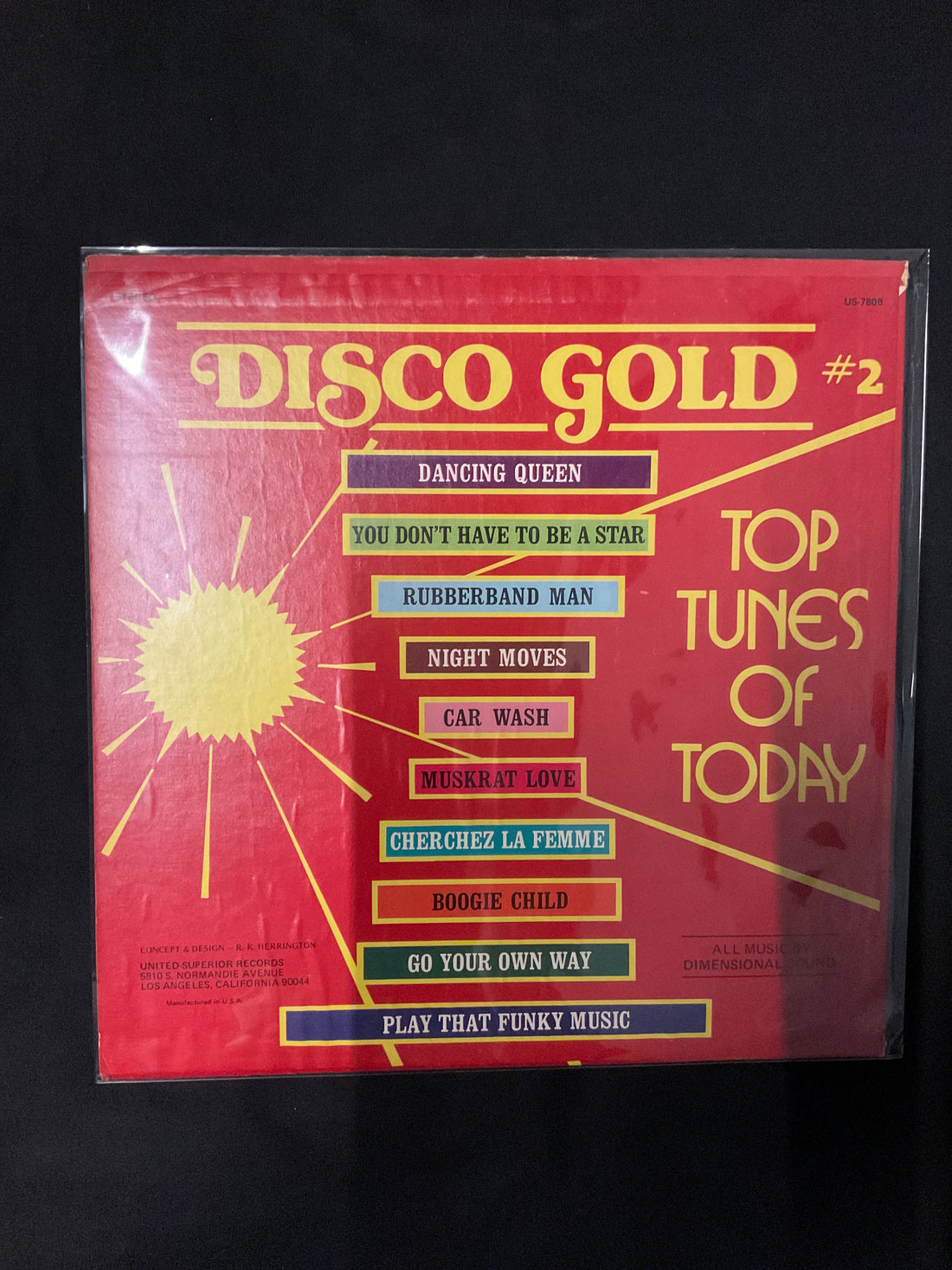 แผ่นเสียง Dimensional Sound - Disco Gold #2 Vinyl VG+