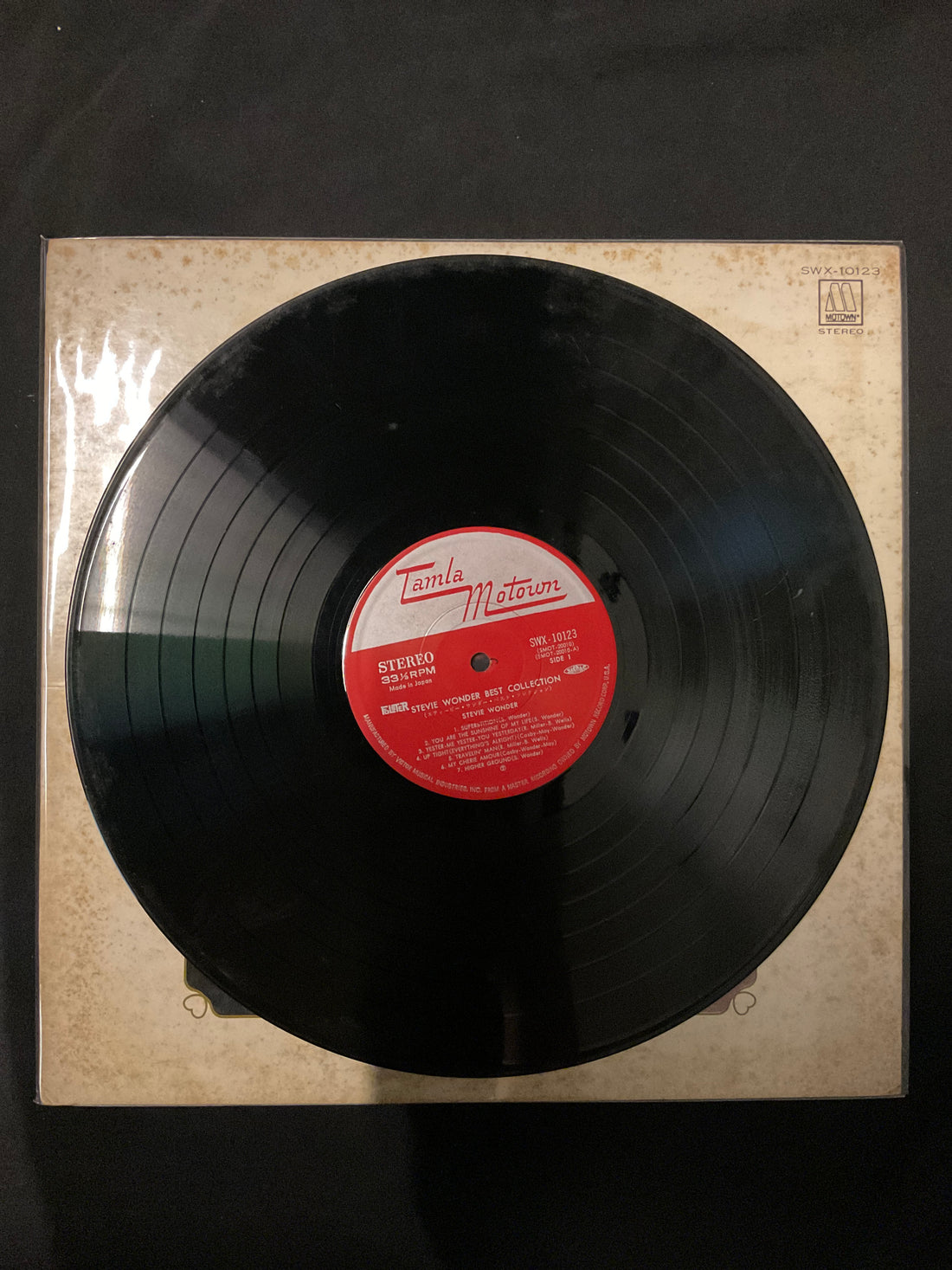 แผ่นเสียง Stevie Wonder - Best Collection Vinyl VG+