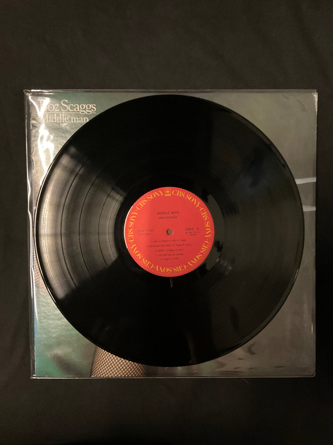 แผ่นเสียง Boz Scaggs - Middle Man Vinyl VG+