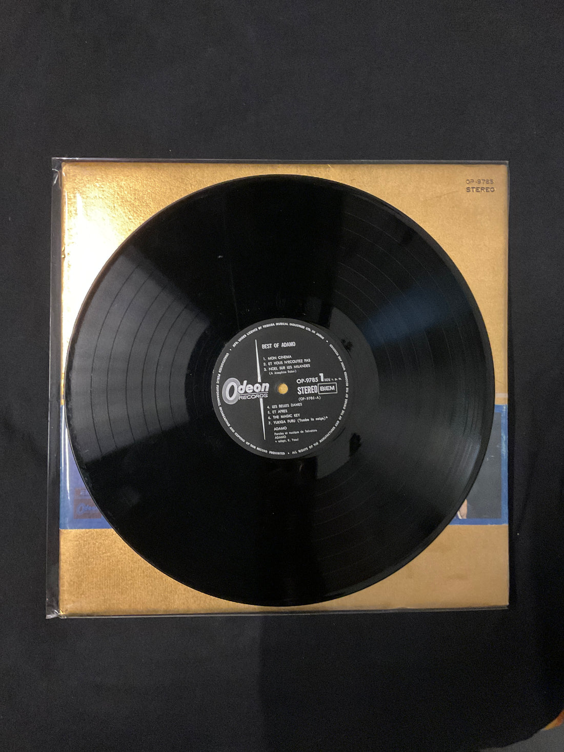 แผ่นเสียง Adamo - Best Of Adamo Vinyl VG+