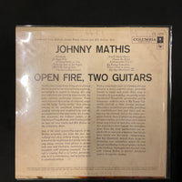 แผ่นเสียง Johnny Mathis - Open Fire, Two Guitars Vinyl VG+
