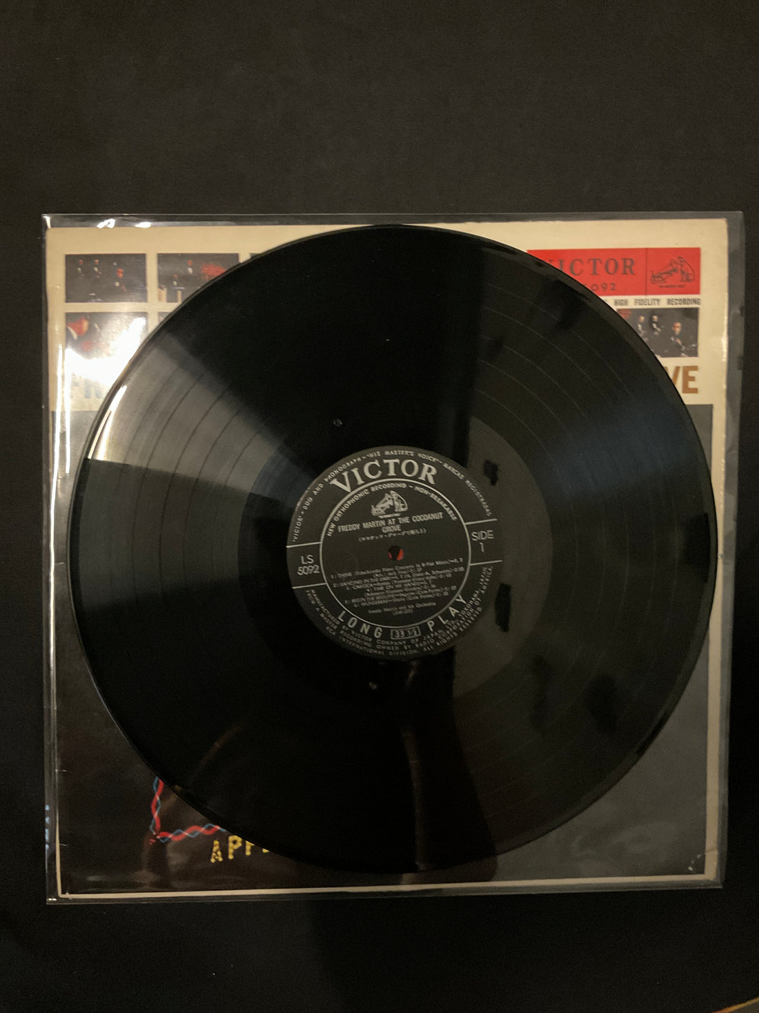 แผ่นเสียง Freddy Martin And His Orchestra - Freddy Martin At The Cocoanut Grove Vinyl VG+