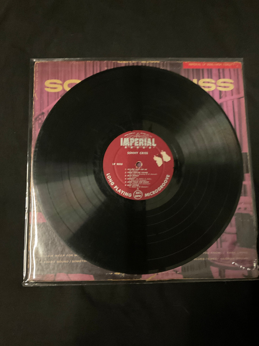 แผ่นเสียง Sonny Criss - Jazz - U.S.A. Vinyl VG+