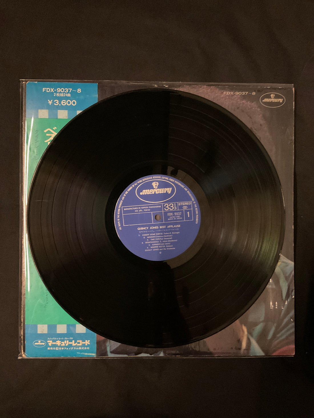 แผ่นเสียง Quincy Jones - Best Applause Vinyl VG+ 2LPs