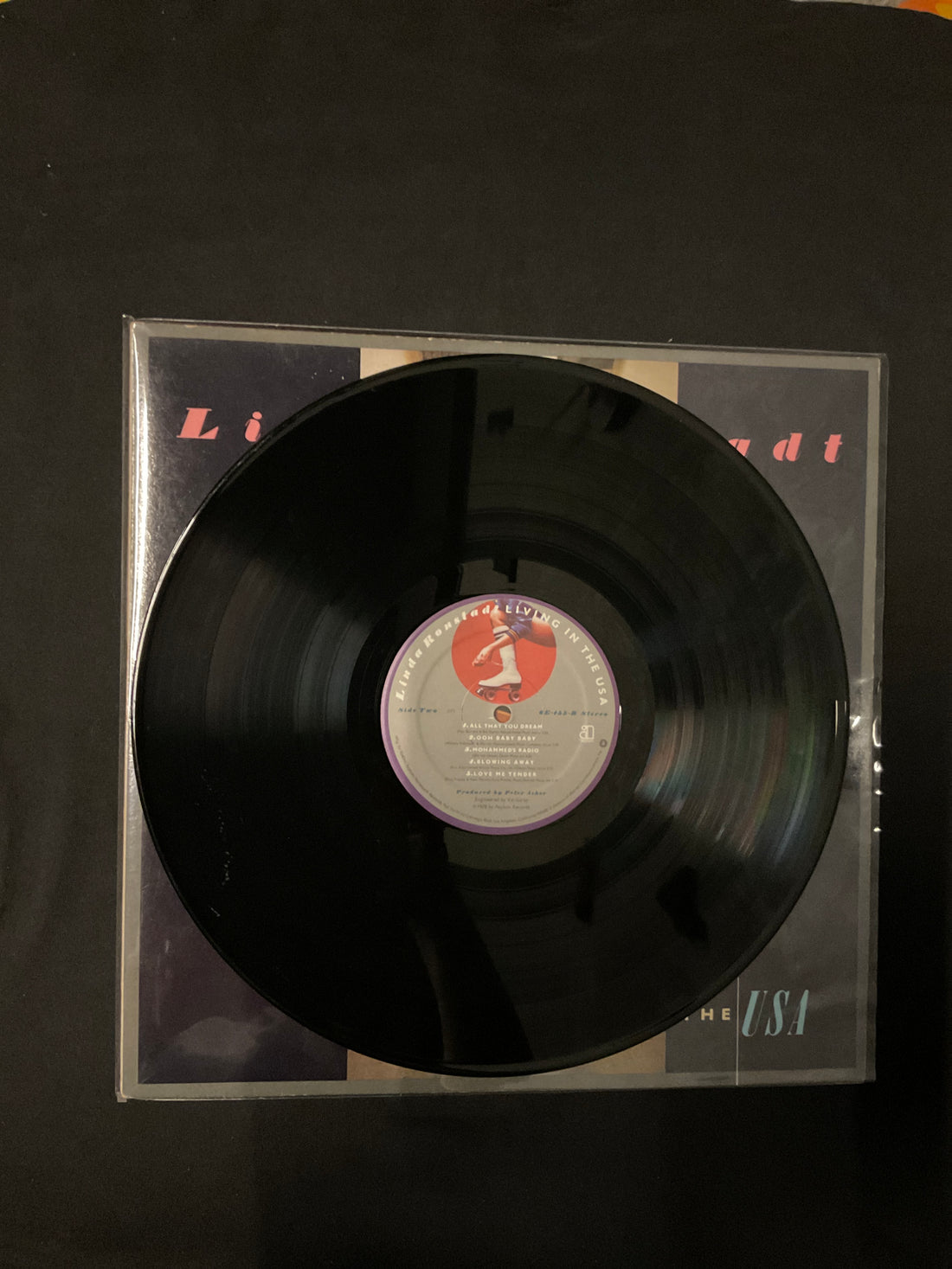 แผ่นเสียง Linda Ronstadt - Living In The USA Vinyl VG+