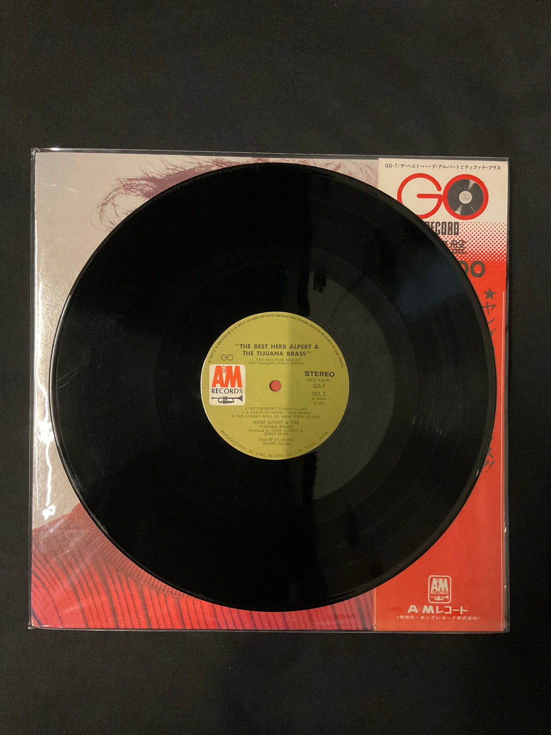 แผ่นเสียง Herb Alpert & The Tijuana Brass - The Best Herb Alpert & The Tijuana Brass Vinyl VG+