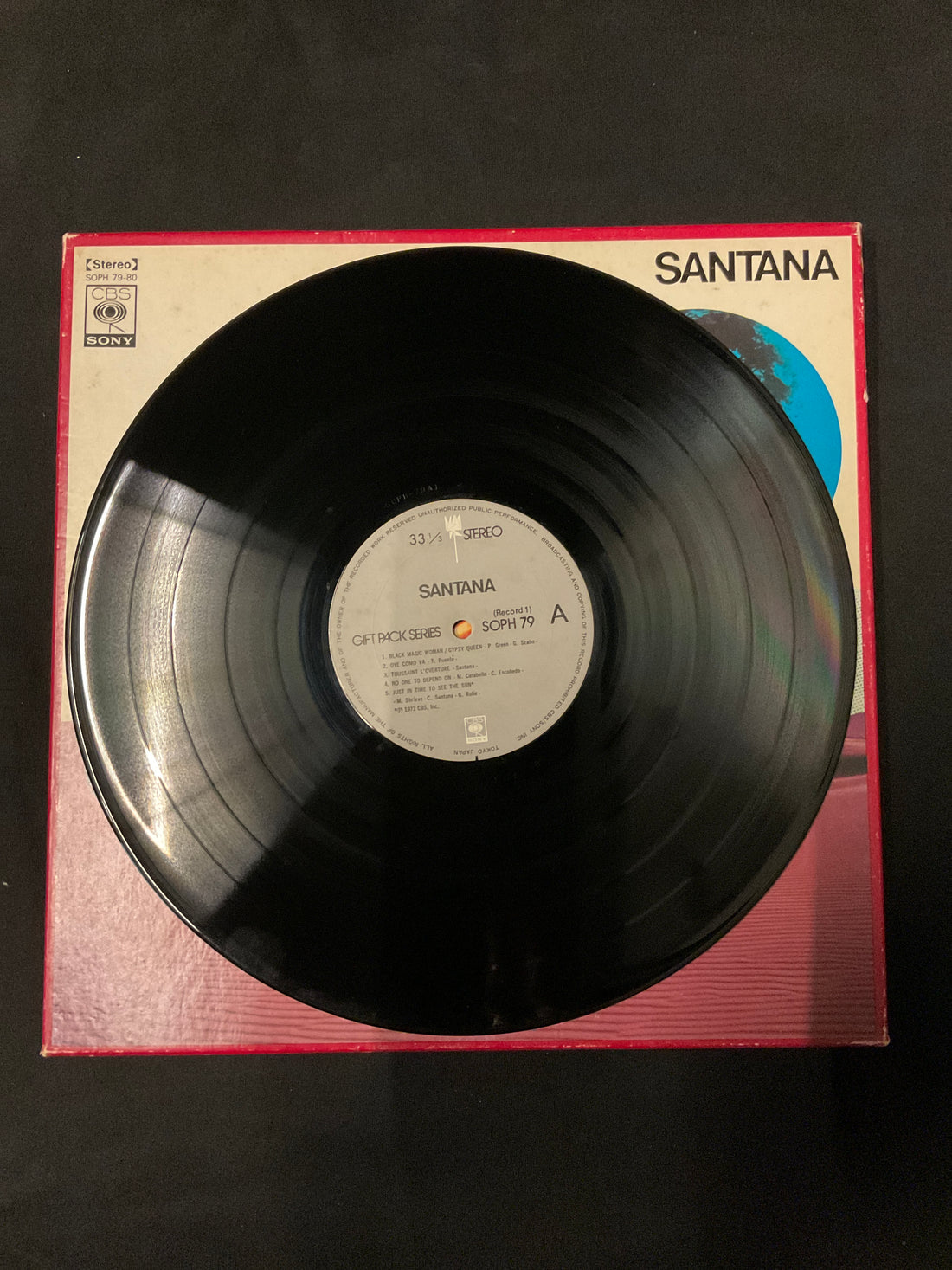 แผ่นเสียง Santana - Santana Vinyl VG+ 2LPs