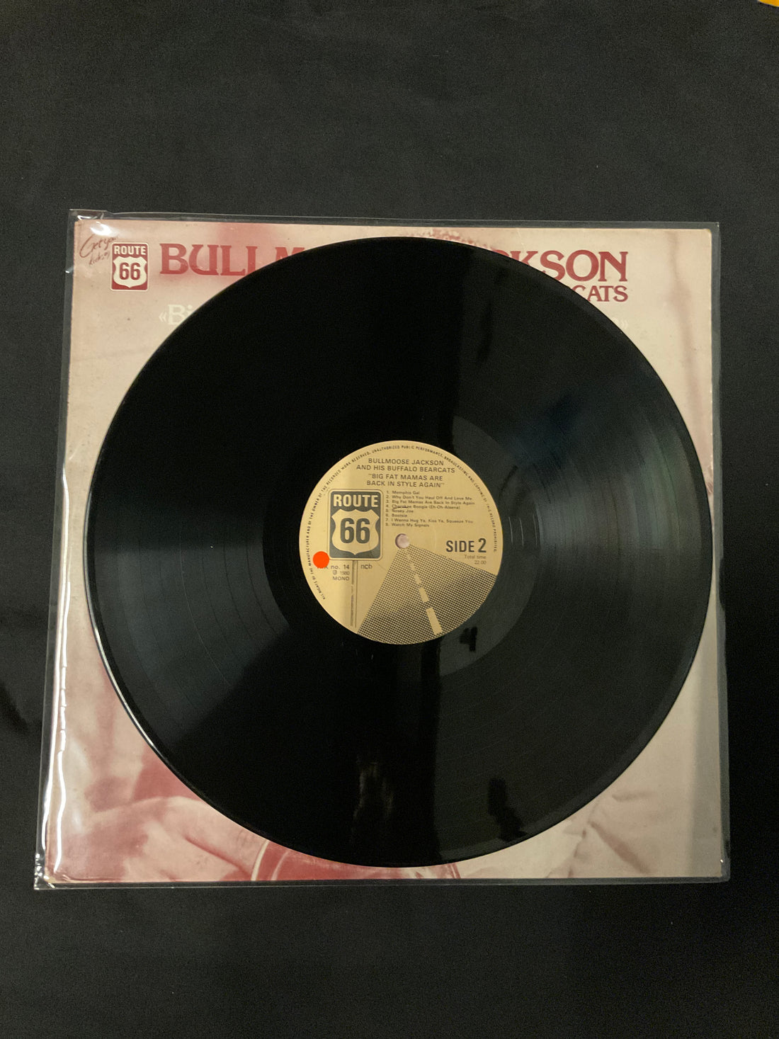 แผ่นเสียง Bull Moose Jackson & His Buffalo Bearcats - Big Fat Mamas Are Back In Style Again Vinyl VG+