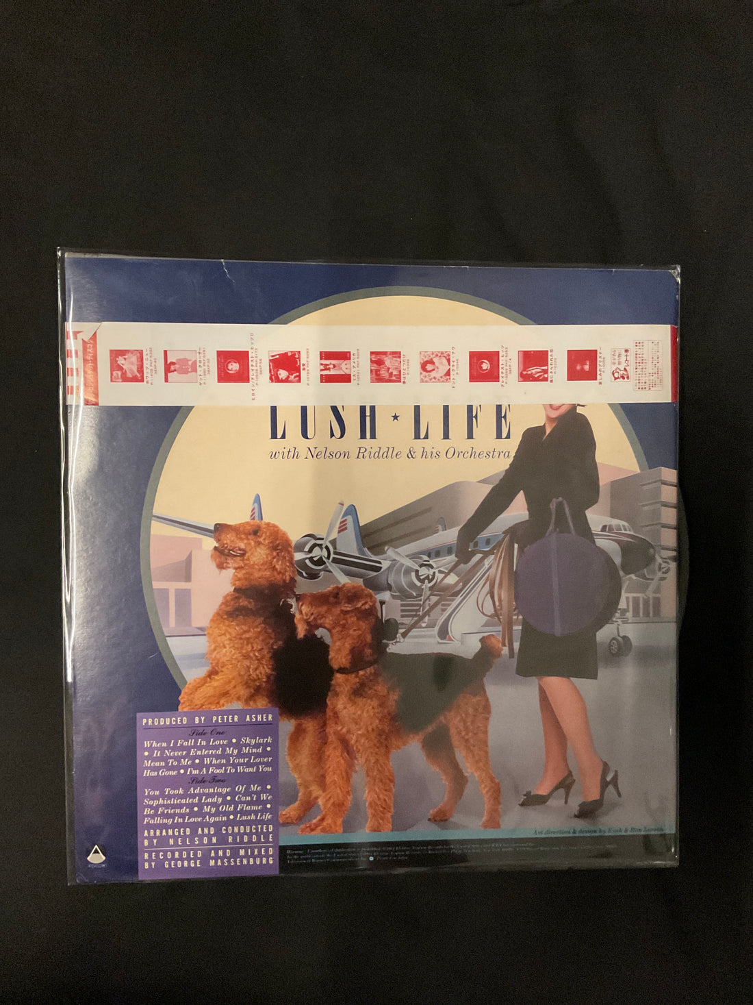 แผ่นเสียง Linda Ronstadt With Nelson Riddle And His Orchestra - Lush Life Vinyl VG+