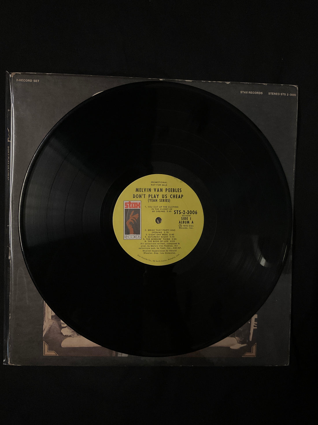 แผ่นเสียง Melvin Van Peebles - Don't Play Us Cheap Original Cast & Soundtrack Album Vinyl VG+ 2LPs
