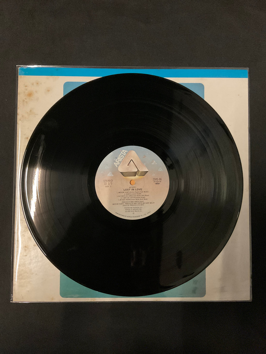 Air Supply = Air Supply - Lost In Love = ロスト・イン・ラヴ Vinyl VG+