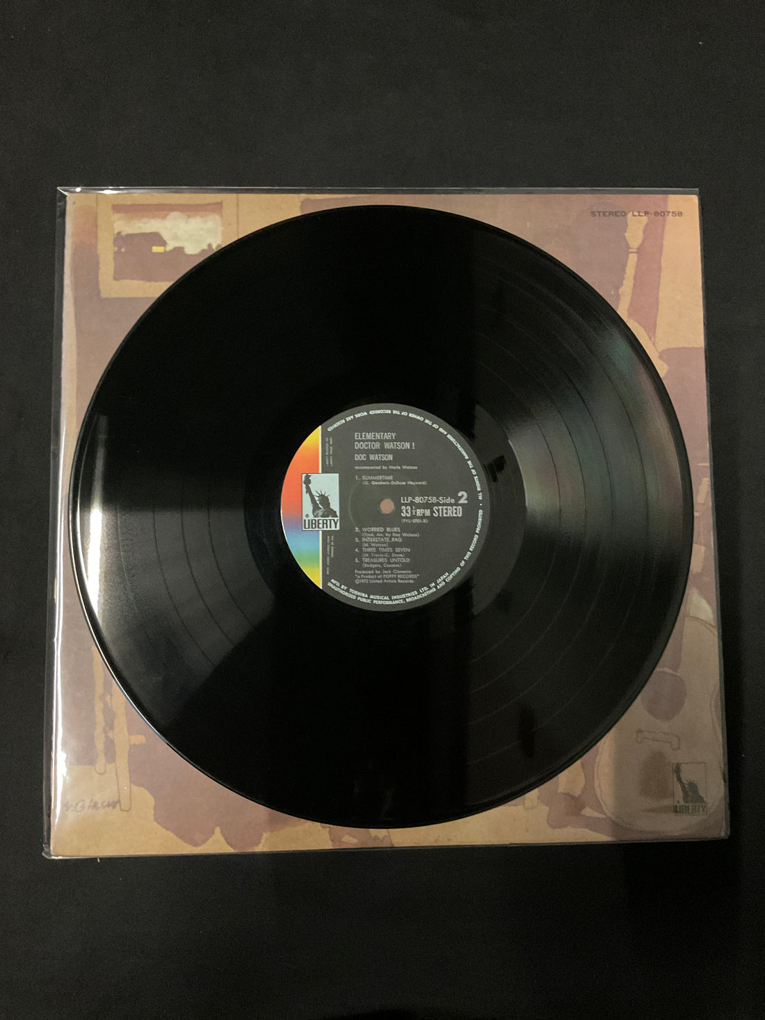 แผ่นเสียง Doc Watson - Elementary Doctor Watson ! Vinyl VG+