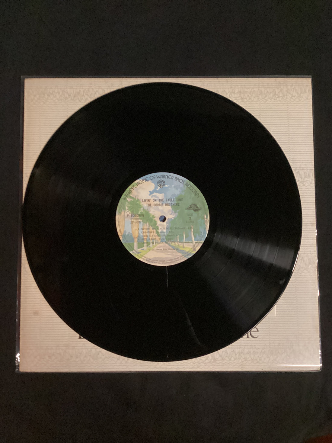 แผ่นเสียง The Doobie Brothers - Livin' On The Fault Line Vinyl VG+