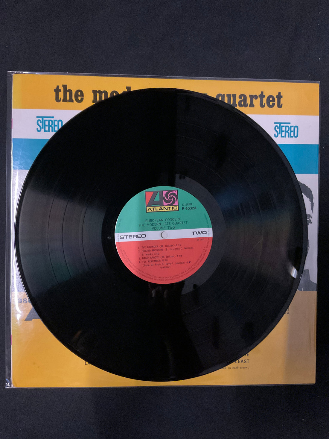 แผ่นเสียง The Modern Jazz Quartet - European Concert : Volumes 1 & 2 Vinyl VG+