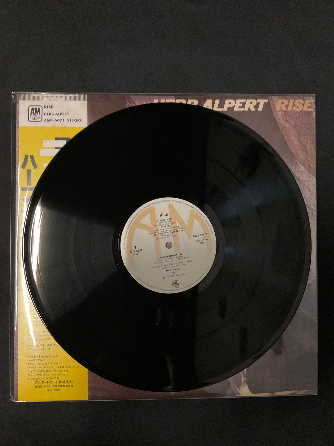 แผ่นเสียง Herb Alpert - Rise Vinyl VG+