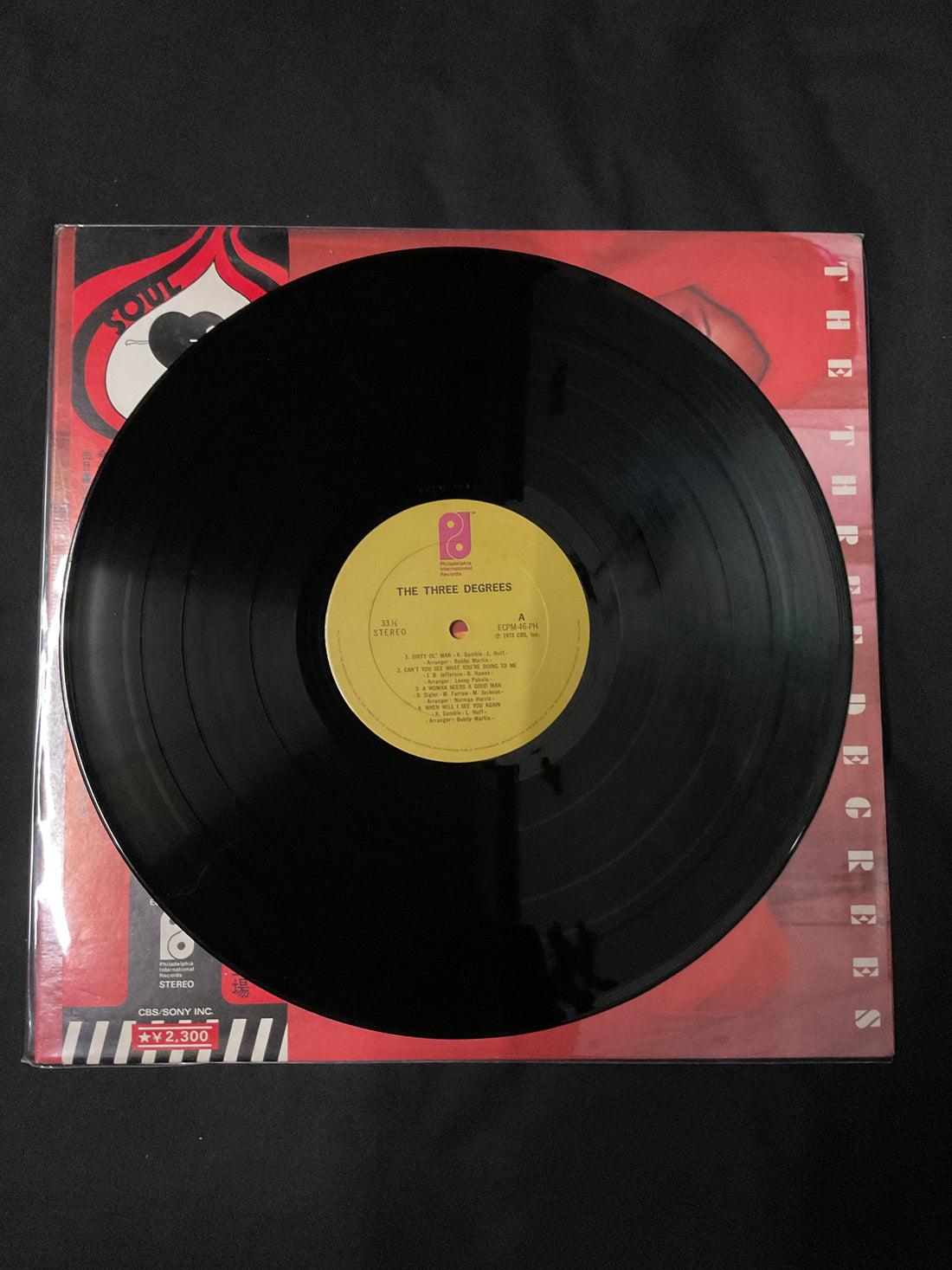 แผ่นเสียง The Three Degrees - The Three Degrees Vinyl VG+