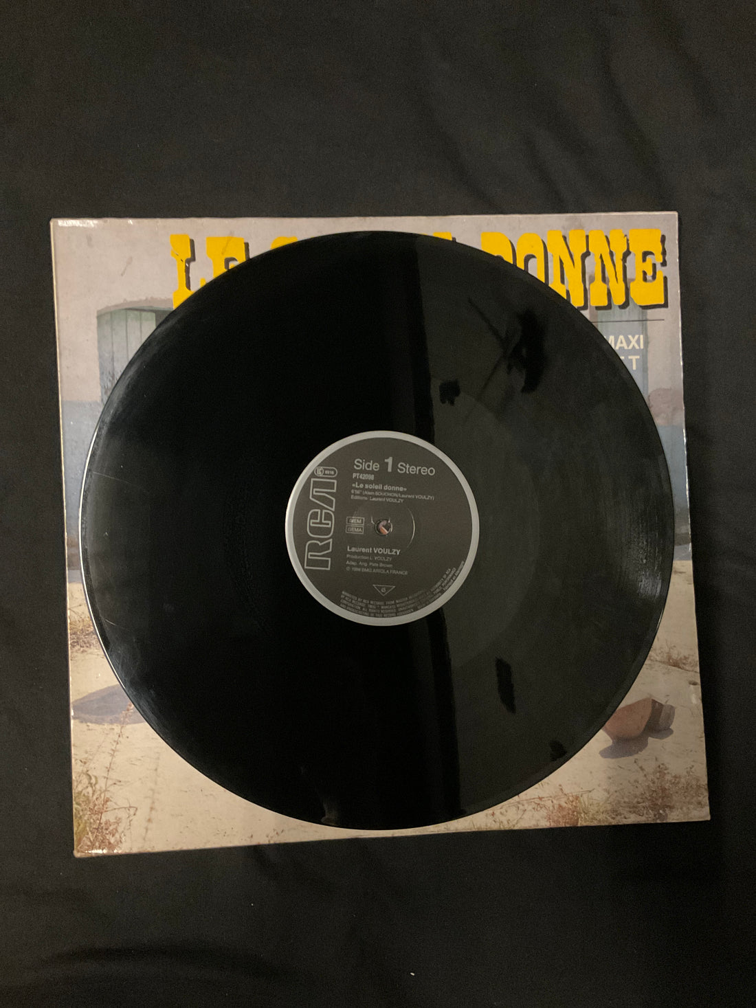 แผ่นเสียง Laurent Voulzy - Le Soleil Donne Vinyl VG+