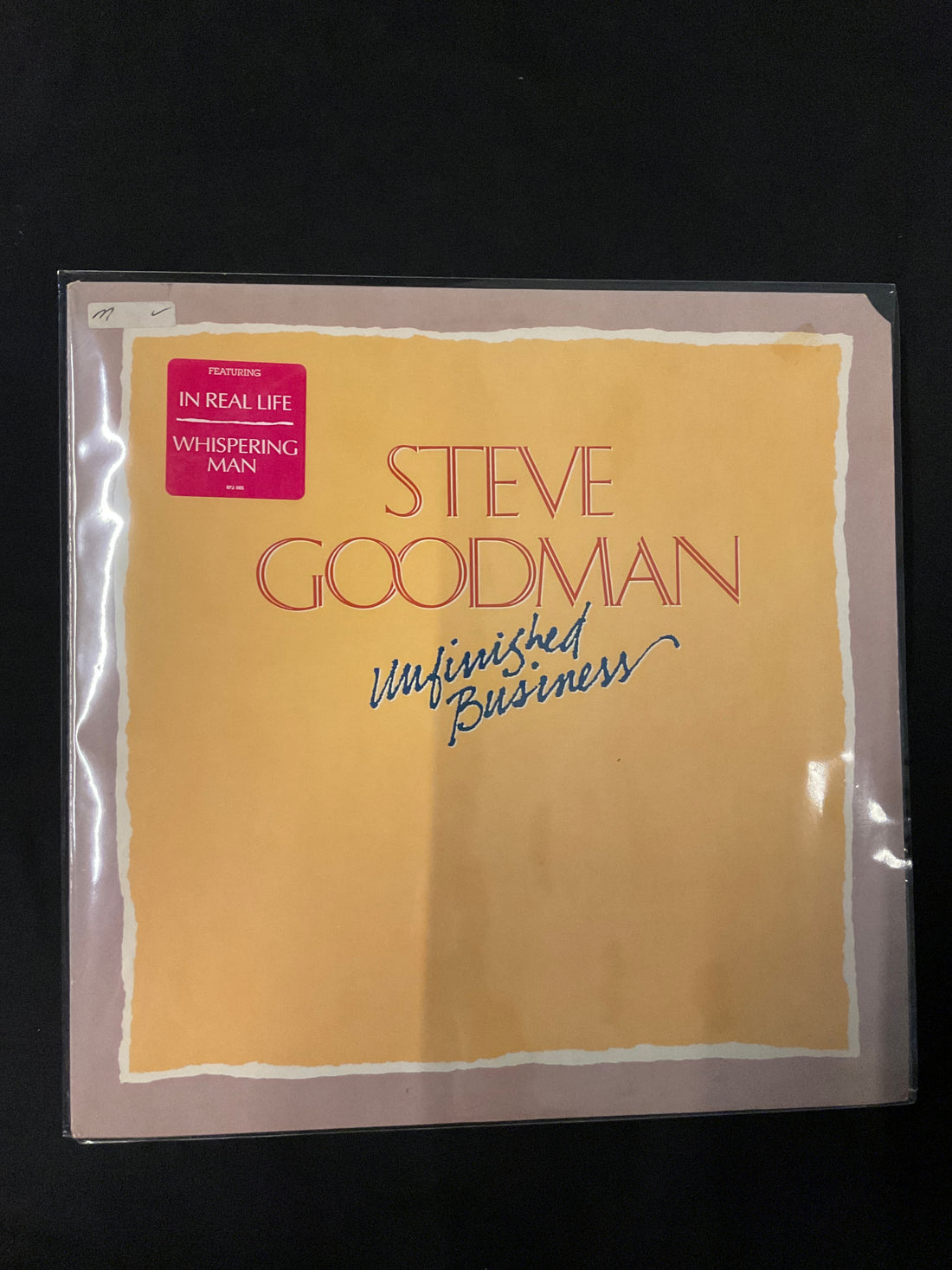 แผ่นเสียง Steve Goodman - Unfinished Business Vinyl VG+