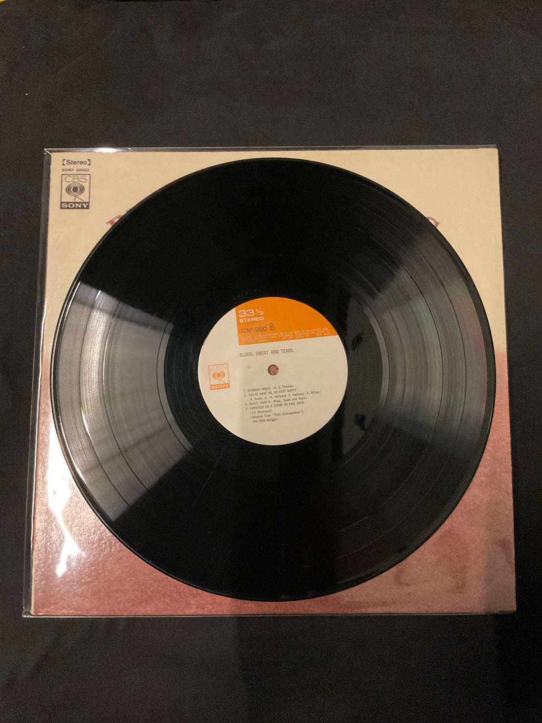 แผ่นเสียง Blood, Sweat And Tears - Blood, Sweat And Tears Vinyl VG+