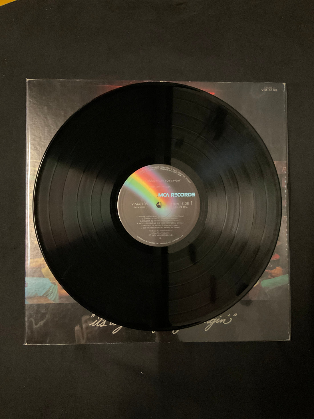 แผ่นเสียง Jerry Jeff Walker - It's A Good Night For Singin' Vinyl VG+