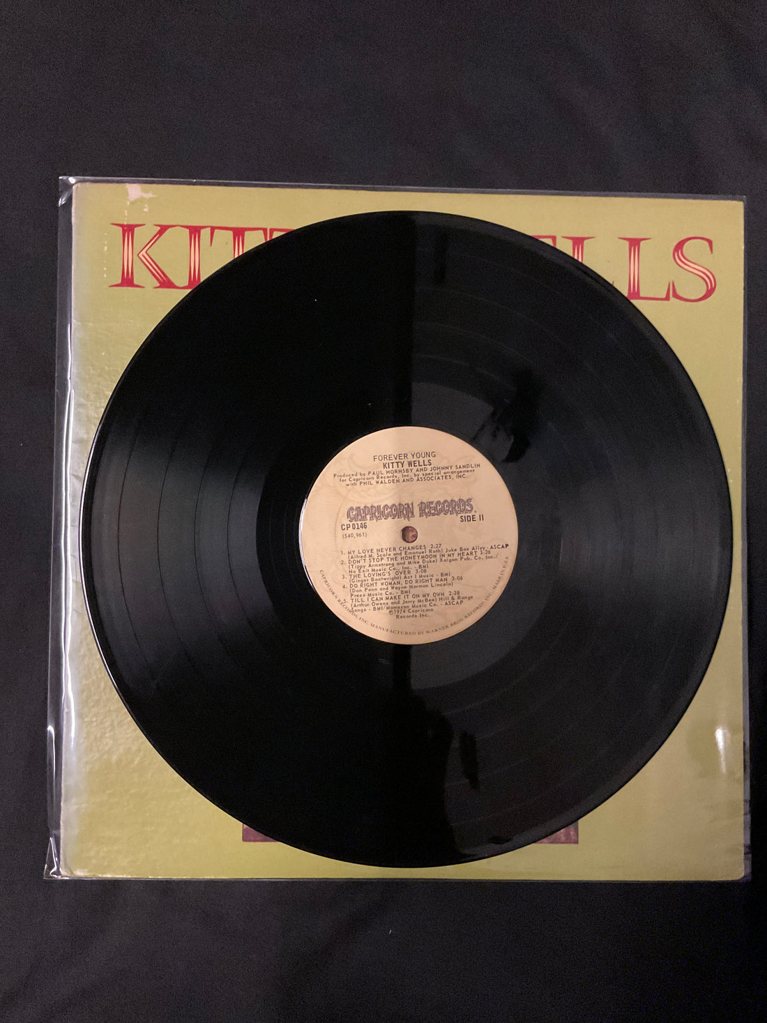 Kitty Wells - Forever Young Vinyl VG+