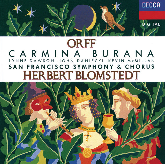 ซีดี ORFF - CARMINA BURANA  - SAN FRANCISCO SYMPHONY & CHORUS (CD) (VG+)