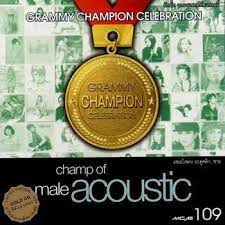 Various - Champ Of Acoustic Male (CD) (VG+) (แผ่นทอง)