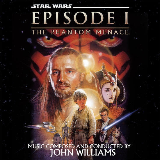 ซีดี John Williams  - Star Wars - Episode I: The Phantom Menace (Original Motion Picture Soundtrack) (CD) (VG+)