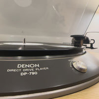 เครื่องเล่นแผ่นเสียง Denon DP-790 Manual Direct Drive Turntable (220V)