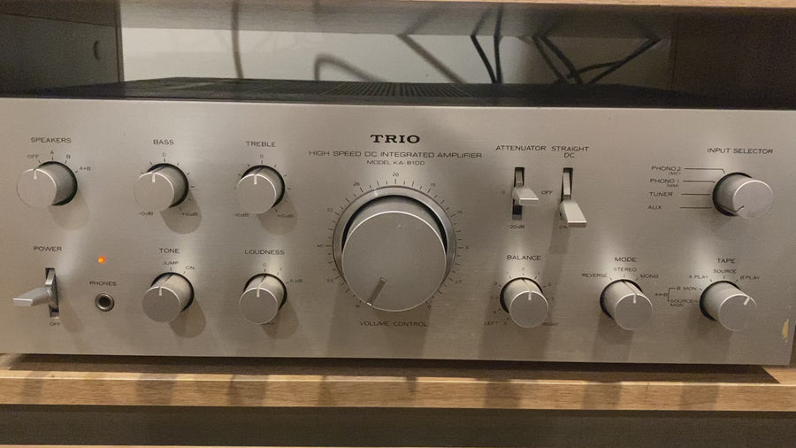 Trio (Kenwood) KA-8100 Integrated Amplifiers 60W (220V)