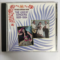 ซีดี Various - Vintage Hawaiian Music The Great Singers 1928-1934 CD VG+