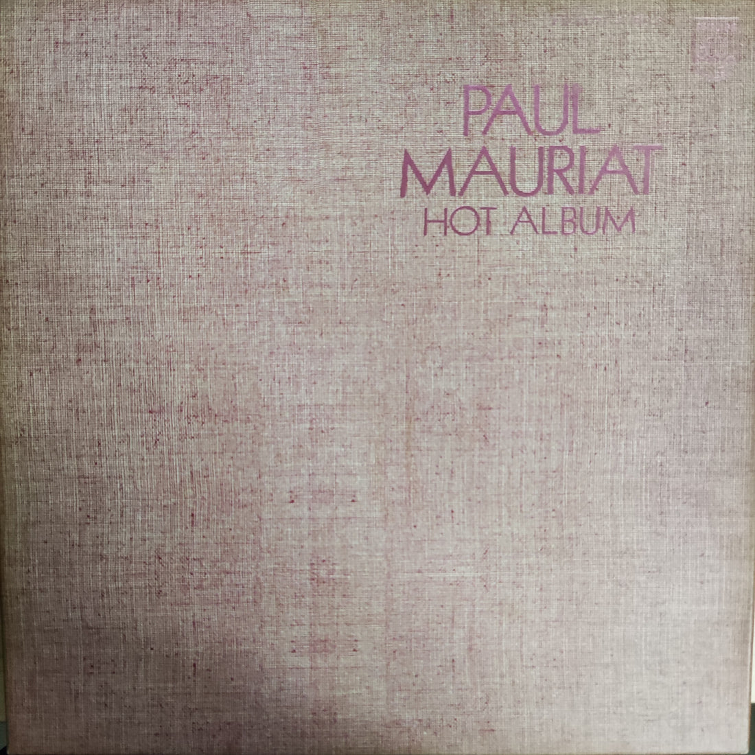 แผ่นเสียง Paul Mauriat - Hot Album Vinyl VG