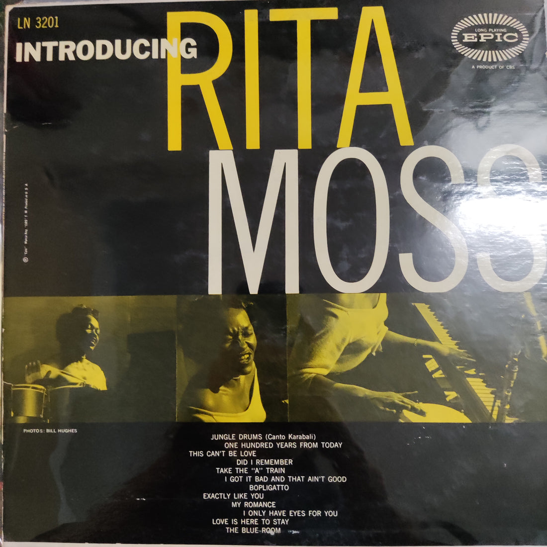 แผ่นเสียง Rita Moss - Introducing Rita Moss Vinyl VG+