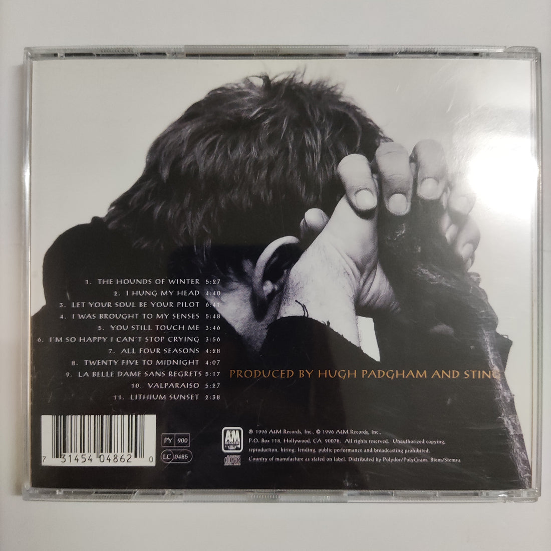 ซีดี Sting - Mercury Falling CD VG+