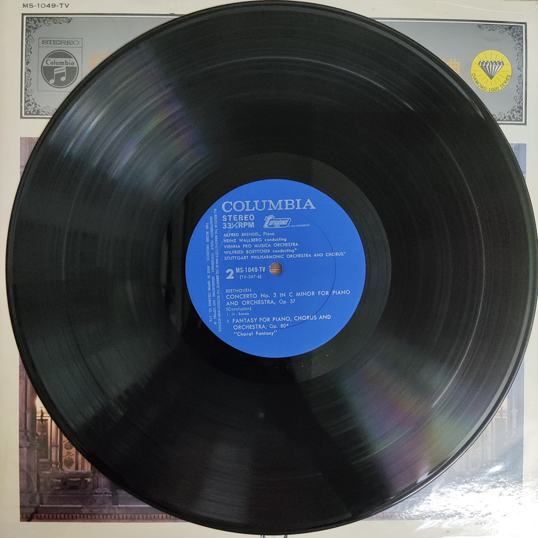 แผ่นเสียง Wilfried Boettcher / Heinz Wallberg Vienna Pro Musica Orchestra - Stuttgart Philharmonic And Chorus - Alfred Brendel Vinyl VG+