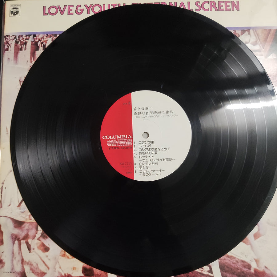 แผ่นเสียง The Movieland Orchestra - Love & Youth, Enternal Screen - Super Library Vinyl VG+ 2LPs
