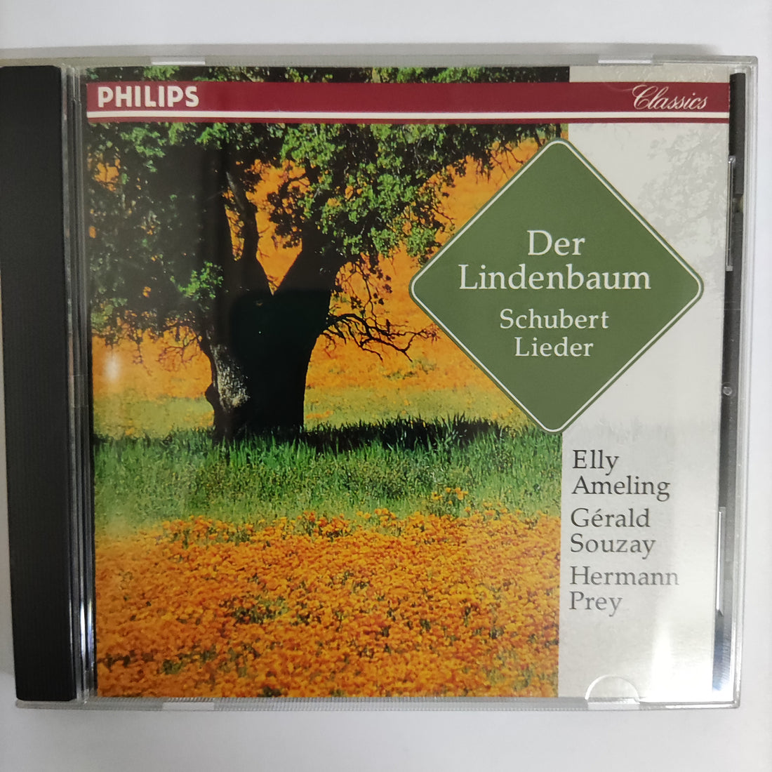 ซีดี Schubert - Der Lindenbaum Schubert Lieder CD VG+