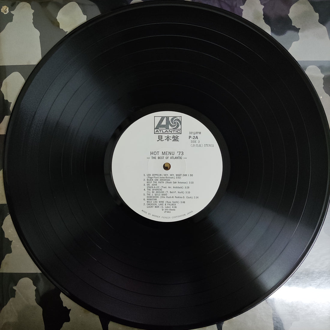 แผ่นเสียง Various – Hot Menu '73 -The Best Of Warner/Reprise/Atlantic Vinyl VG+ 2LPs