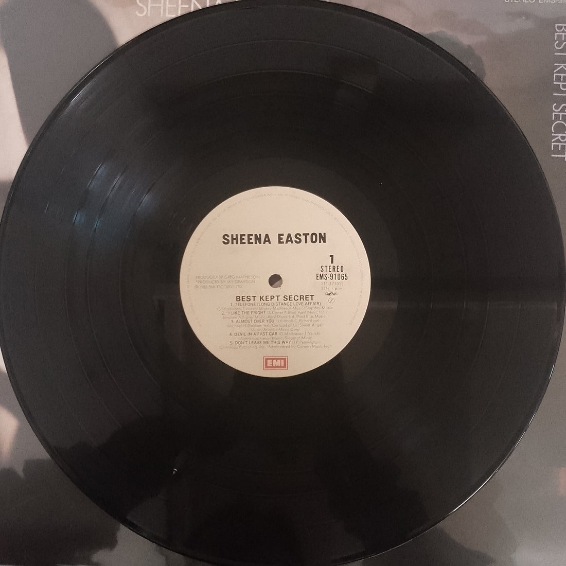 แผ่นเสียง Sheena Easton - Best Kept Secret Vinyl VG+