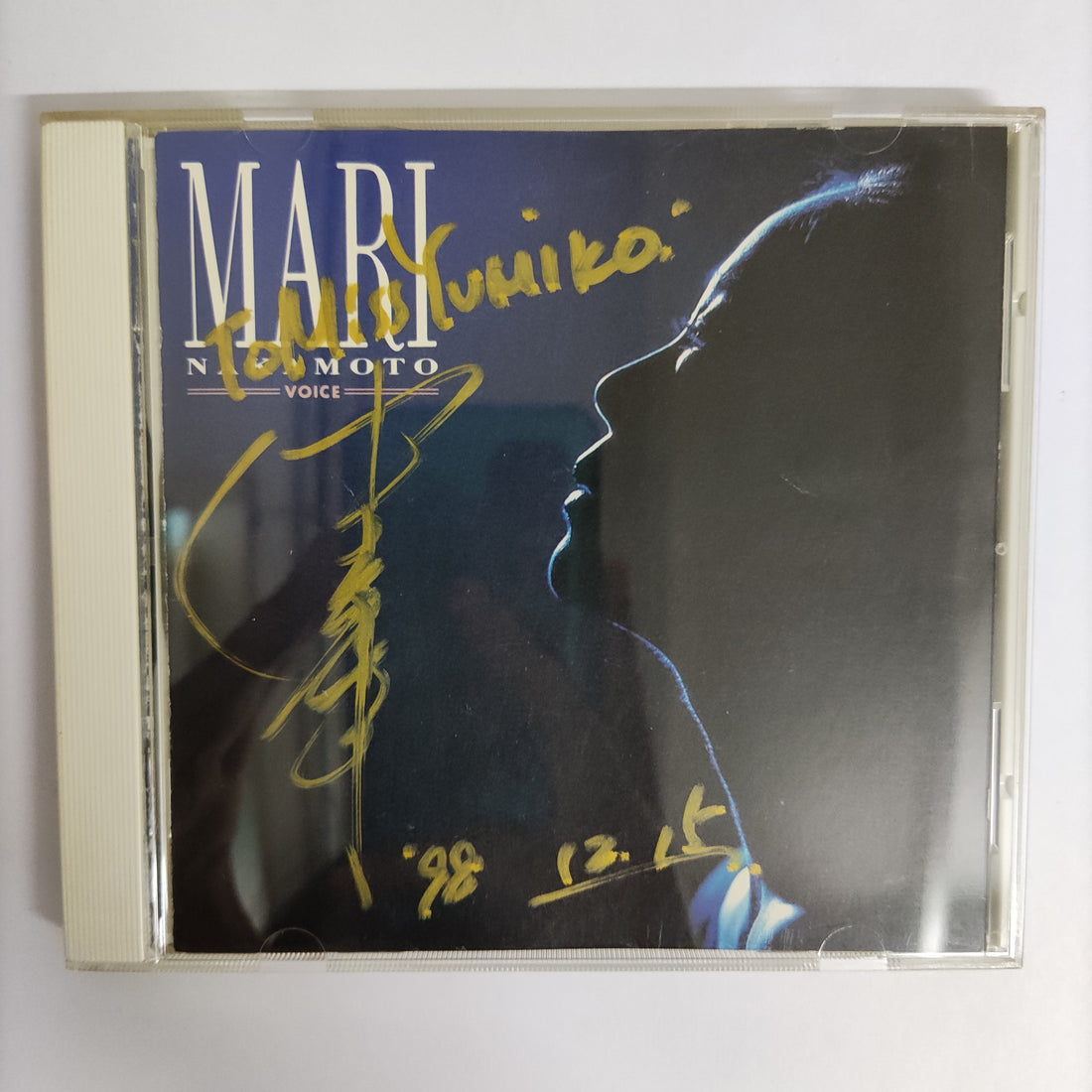 ซีดี Mari Nakamoto - Voice CD VG+