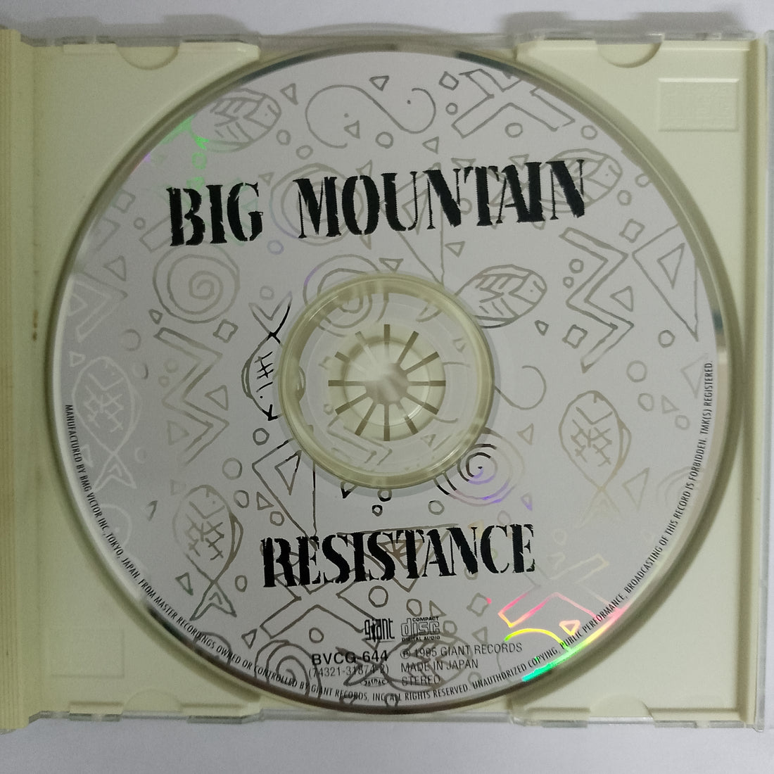 ซีดี Big Mountain - Resistance CD VG+