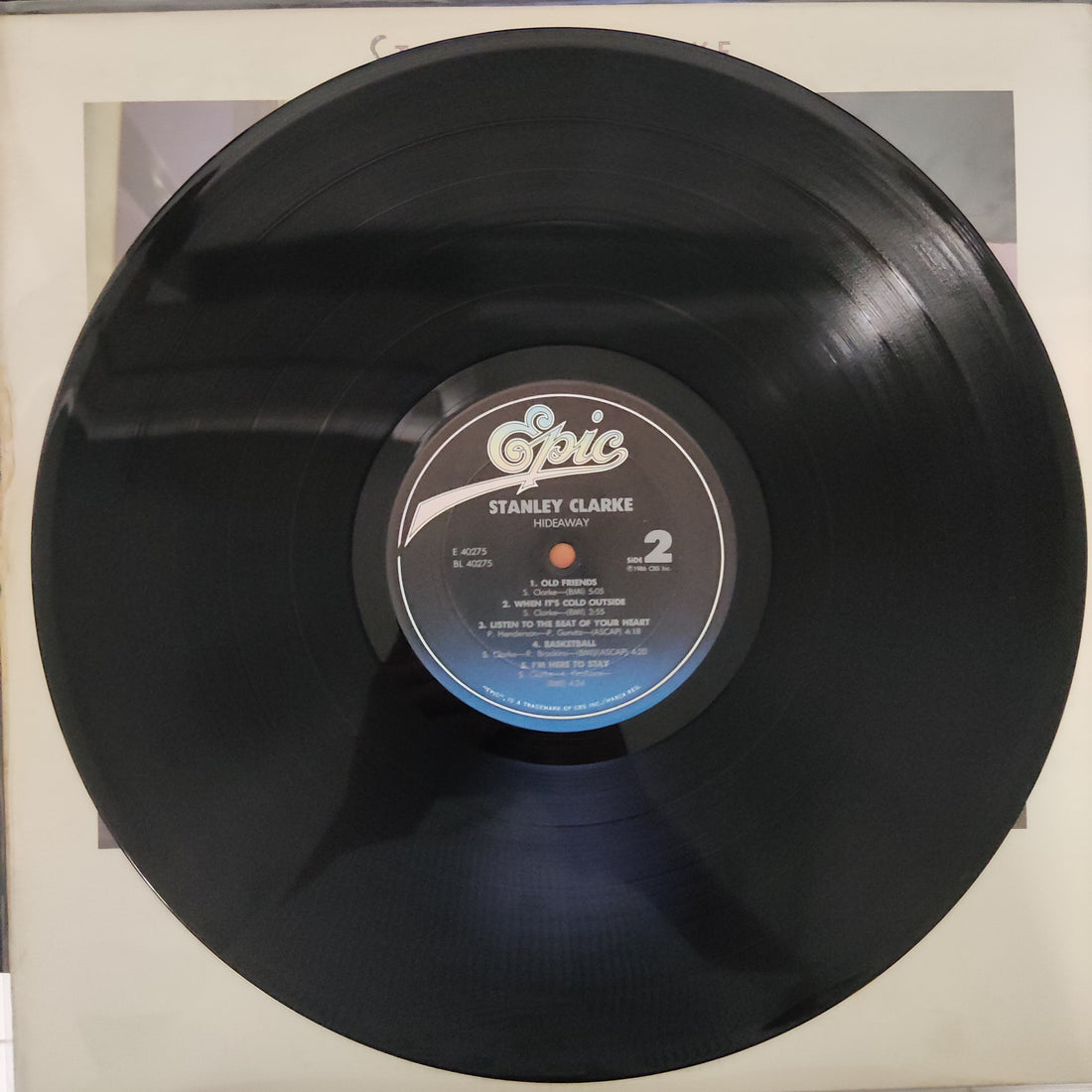 แผ่นเสียง Stanley Clarke - Hideaway Vinyl VG+