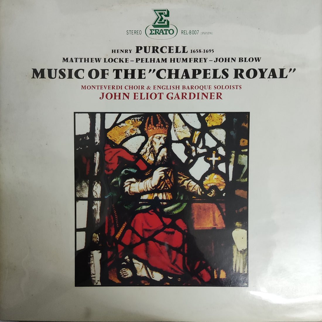 แผ่นเสียง Henry Purcell - Matthew Locke - Pelham Humfrey - John Blow – Music Of The "Chapels Royal" Vinyl VG+