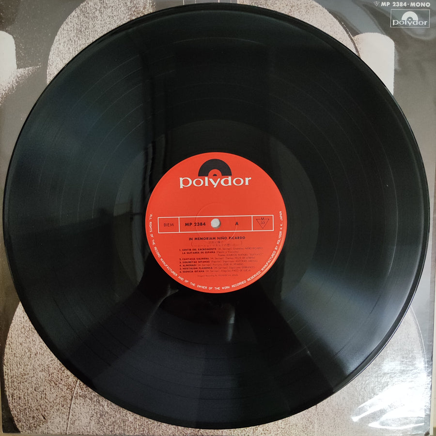 แผ่นเสียง Various - In Niño Memoriam Ricardo Vinyl VG+