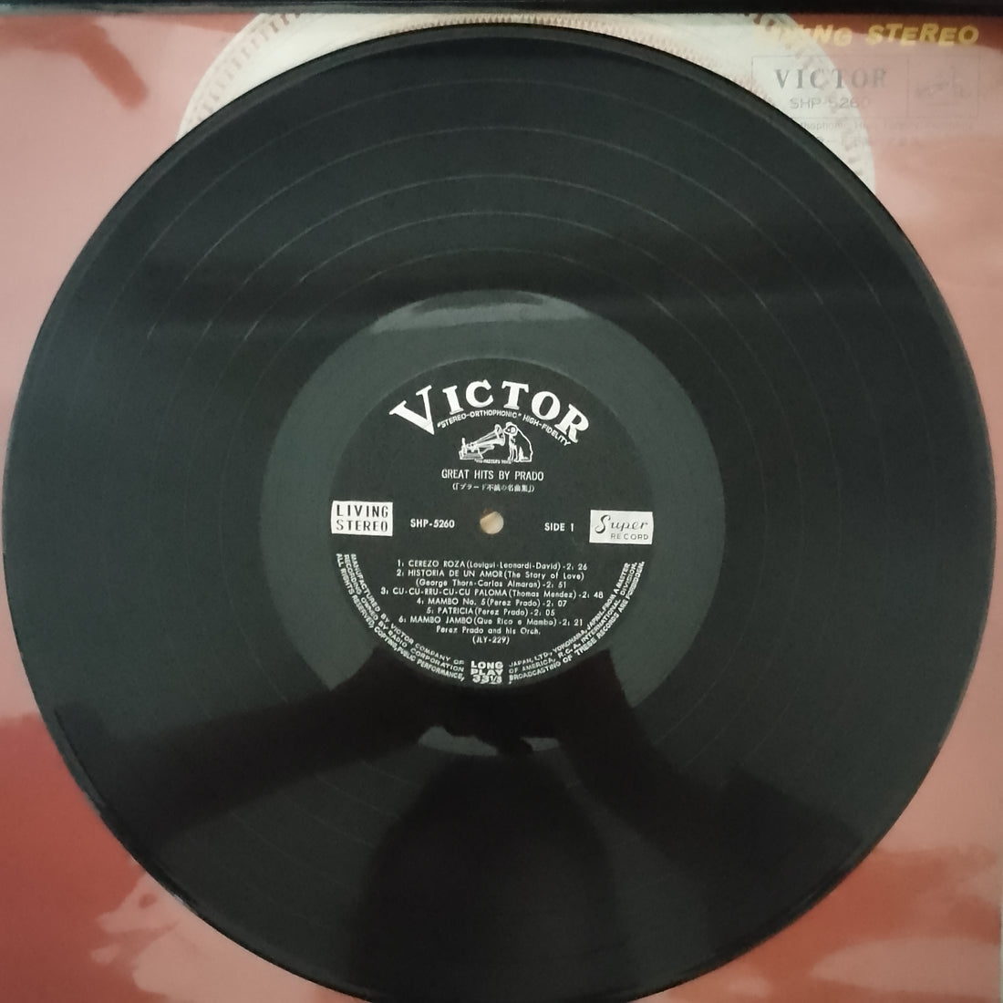 แผ่นเสียง Perez Prado - Great Hits By Prado Vinyl VG+