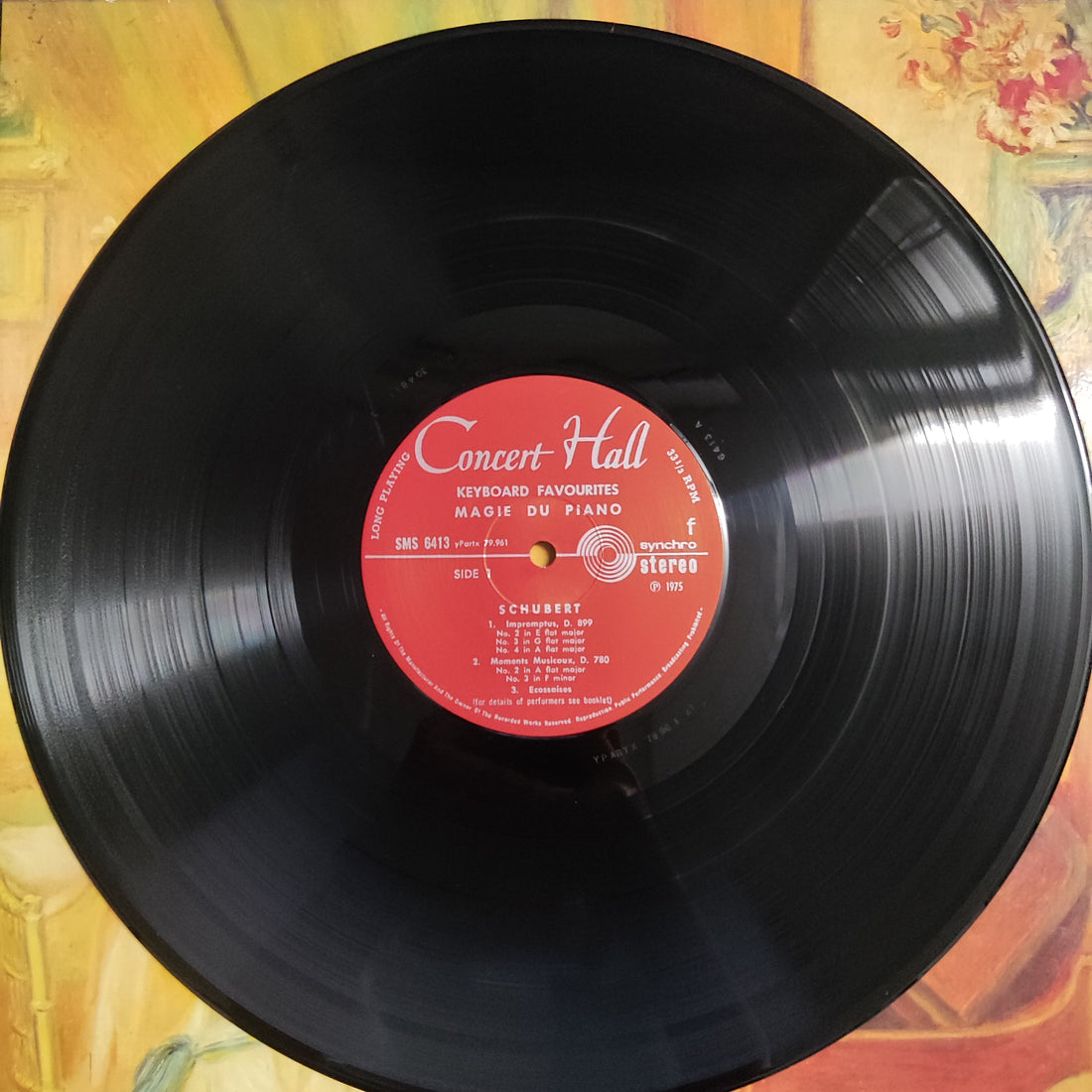 แผ่นเสียง Various - Magie Du Piano Keyboard Favourites Vinyl VG+ 6LPs