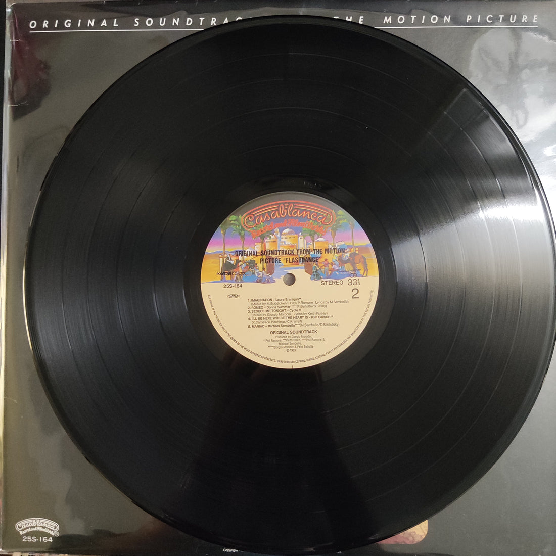 แผ่นเสียง Various - Flashdance Original Soundtrack From The Motion Picture Vinyl VG+